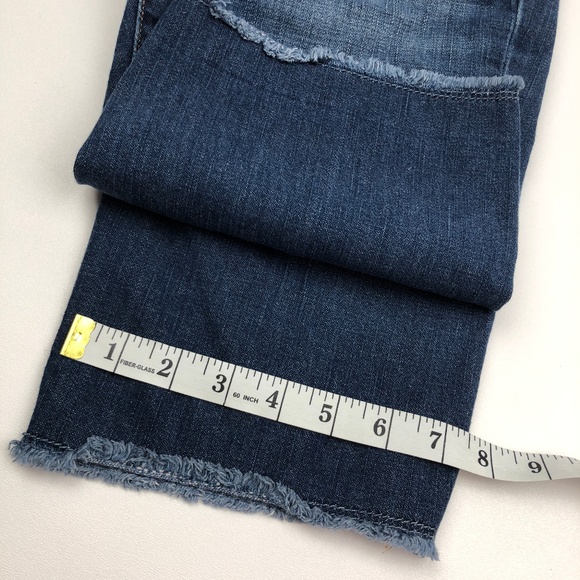 Lucky Brand Zoe Bermuda Crop Jean Shorts - Picture 5 of 7